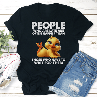 People Who Are Late Are Often Happier Than Tee