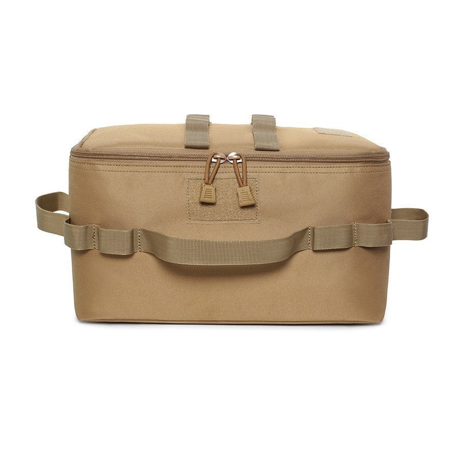 Heavy Duty Gas Canister Storage Bag Spacious Camping Tool Bag For Picnic Cookware Utensils  Ground  6