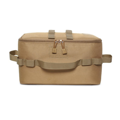Heavy Duty Gas Canister Storage Bag Spacious Camping Tool Bag For Picnic Cookware Utensils  Ground  6