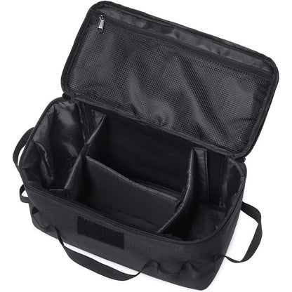 Heavy Duty Gas Canister Storage Bag Spacious Camping Tool Bag For Picnic Cookware Utensils  Ground  9