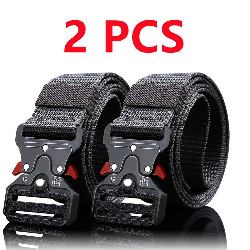 Mens Adjustable Belt For Work Survival  Outdoor Adventures Extra Strong Buckle  Quick Release Desig 7