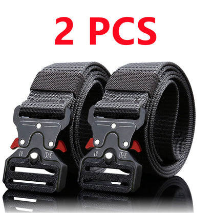 Mens Adjustable Belt For Work Survival  Outdoor Adventures Extra Strong Buckle  Quick Release Desig 7