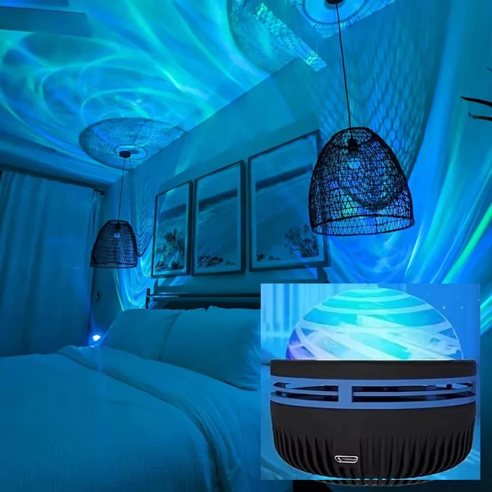 LED Galaxy Projector Light Colorful Starry Sky Projector For Bedroom Kids Night Light  Christmas Pa 1