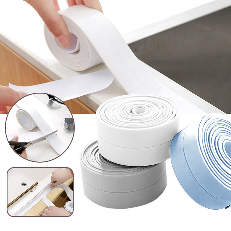 Waterproof Shower Bath Sealing Tape PVC SelfAdhesive Strip for Bathroom  Kitchen Sink Mold Proof