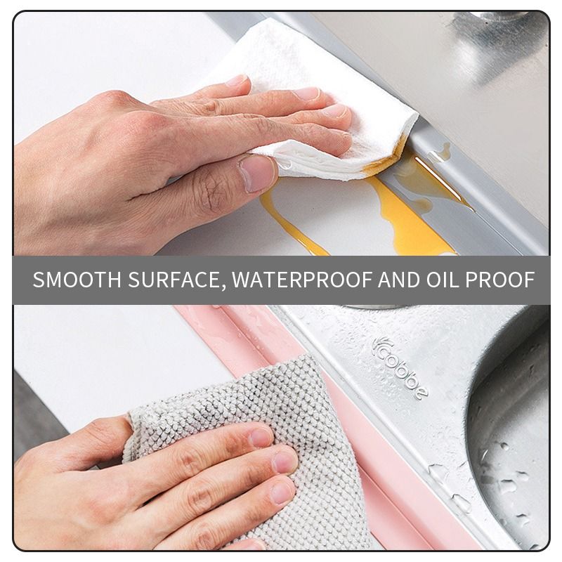 Waterproof Shower Bath Sealing Tape PVC SelfAdhesive Strip for Bathroom  Kitchen Sink Mold Proof