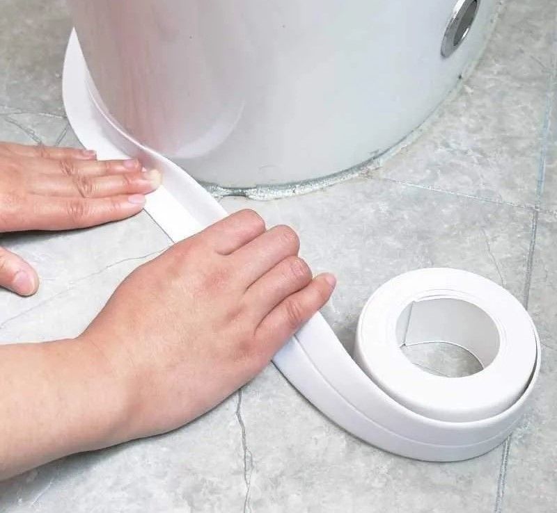 Waterproof Shower Bath Sealing Tape PVC SelfAdhesive Strip for Bathroom  Kitchen Sink Mold Proof