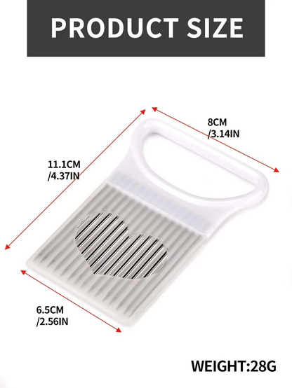 Stainless Steel Onion Slicer Effortless 1Piece Kitchen Tool for Perfect Onion  Potato Chips