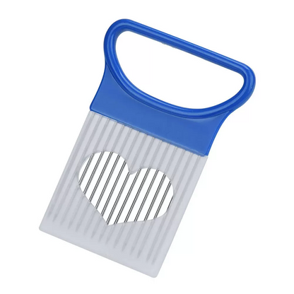 Stainless Steel Onion Slicer Effortless 1Piece Kitchen Tool for Perfect Onion  Potato Chips