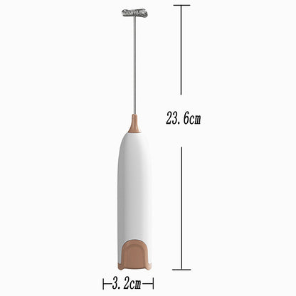 Mini Milk Frother & Egg Mixer Handheld Foam Maker for Lattes, Cappuccino, Hot Chocolate Essential Kitchen Gadget