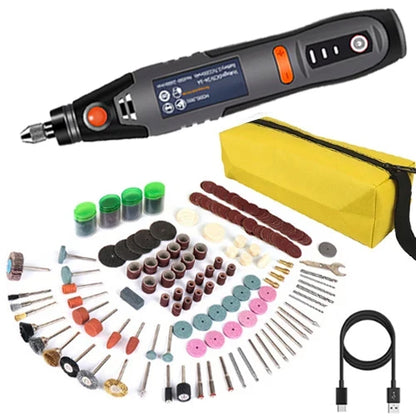 Cordless Rotary Tool Mini Drill  Engraving Pen 35W Electric Grinder For DIY Jewelry  Crafts 9