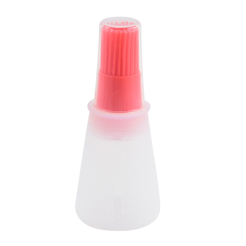 Silicone BBQ Brush With Oil Dispenser Essential Kitchen Baking Gadget For Outdoor Grilling 7
