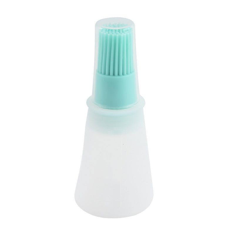 Silicone BBQ Brush With Oil Dispenser Essential Kitchen Baking Gadget For Outdoor Grilling 8
