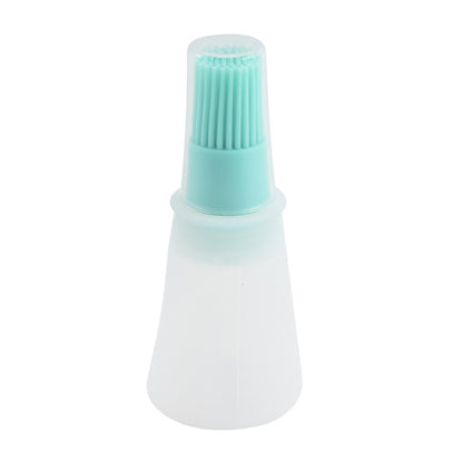 Silicone BBQ Brush With Oil Dispenser Essential Kitchen Baking Gadget For Outdoor Grilling 8