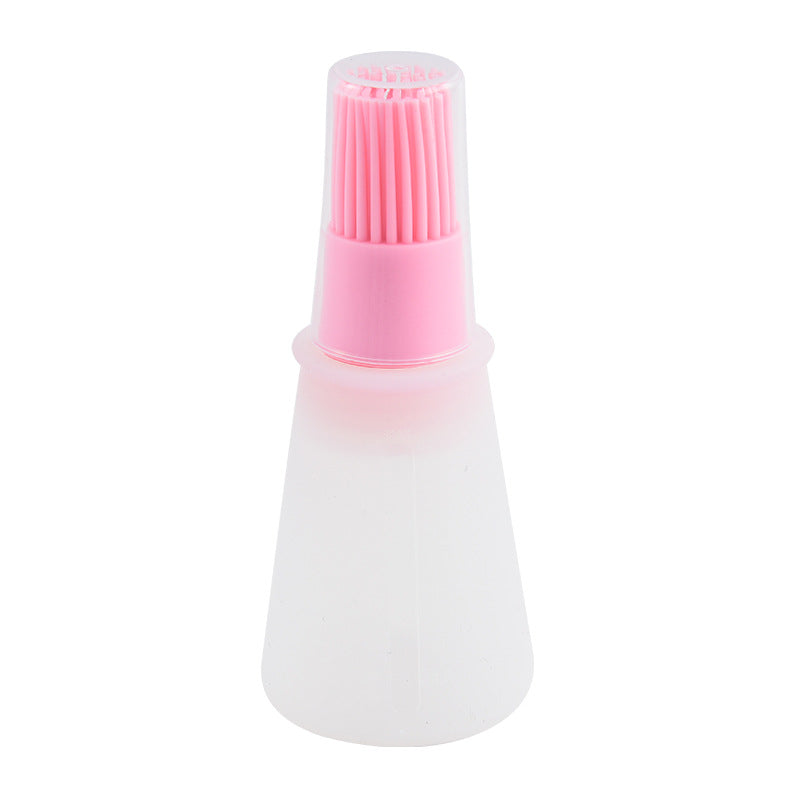 Silicone BBQ Brush With Oil Dispenser Essential Kitchen Baking Gadget For Outdoor Grilling 9