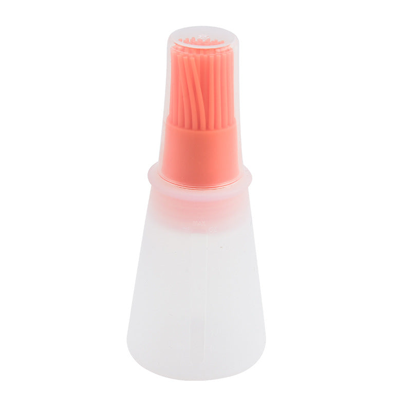 Silicone BBQ Brush With Oil Dispenser Essential Kitchen Baking Gadget For Outdoor Grilling 10