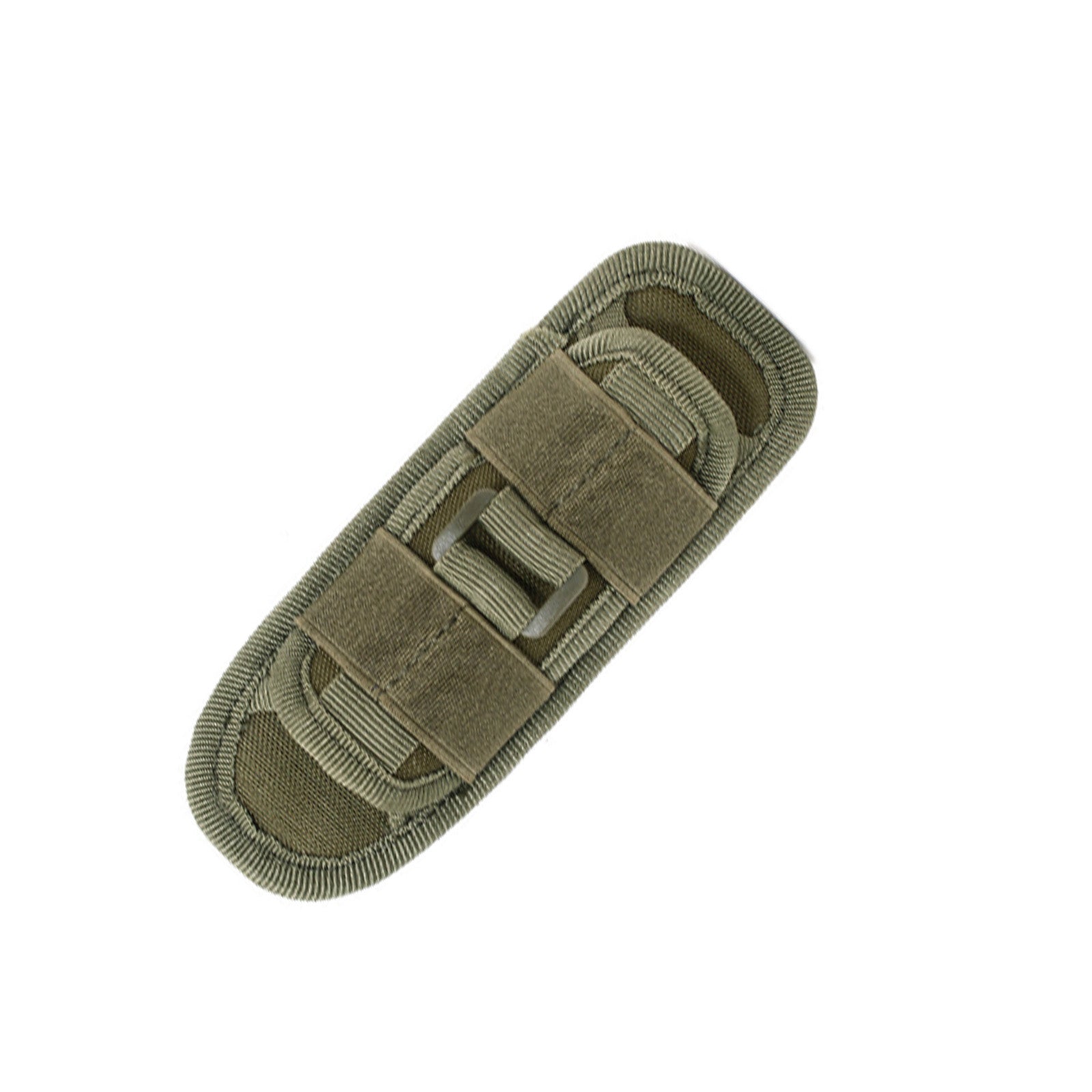 Tactical Flashlight Pouch with Rotatable Belt Clip Universal Holster for Torch Carry
