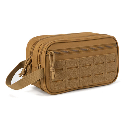 Tactical Toiletry Bag Hanging Dopp Kit for Men  Women  Compact Shaving  Hygiene Pouch for Travel