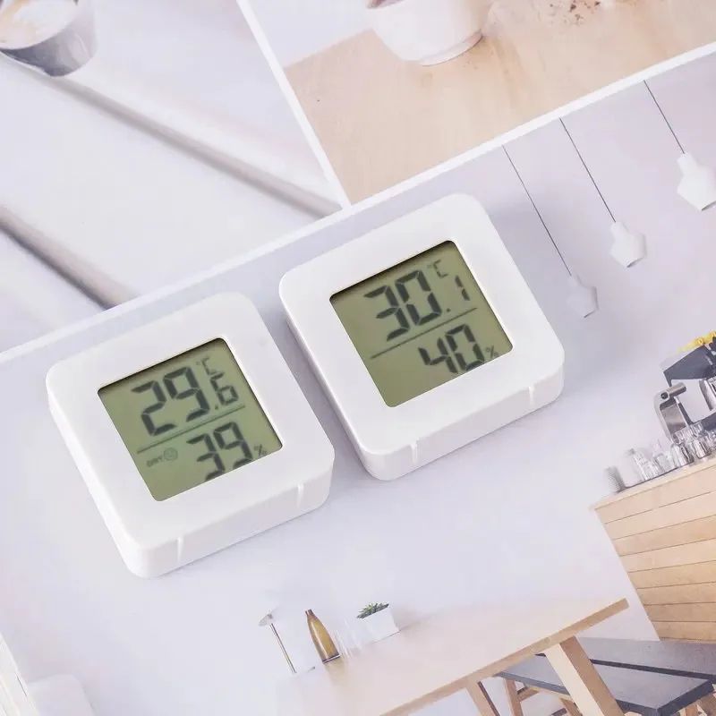 Mini Indoor Thermometer  Hygrometer LCD Digital Temperature  Humidity Meter For Room 1