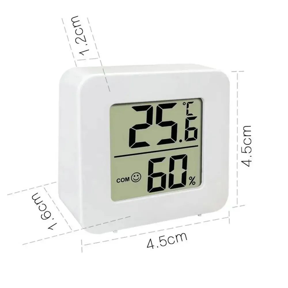 Mini Indoor Thermometer  Hygrometer LCD Digital Temperature  Humidity Meter For Room 9