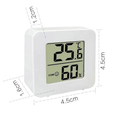 Mini Indoor Thermometer  Hygrometer LCD Digital Temperature  Humidity Meter For Room 9