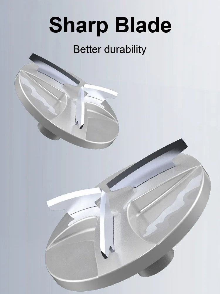 Mini Electric Shaver Portable Wireless Charging Razor For Travel  Detachable Pocket Trimmer For Bea 7