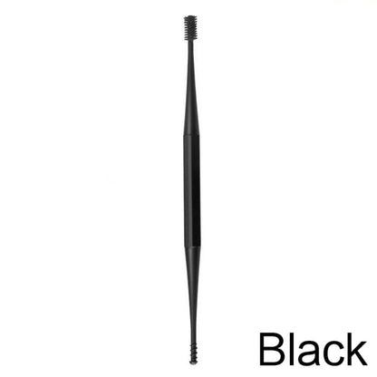 Spiral Ear Cleaner Tool  Soft Silicone DoubleEnded Earpick For Safe Wax Curette Remover 15