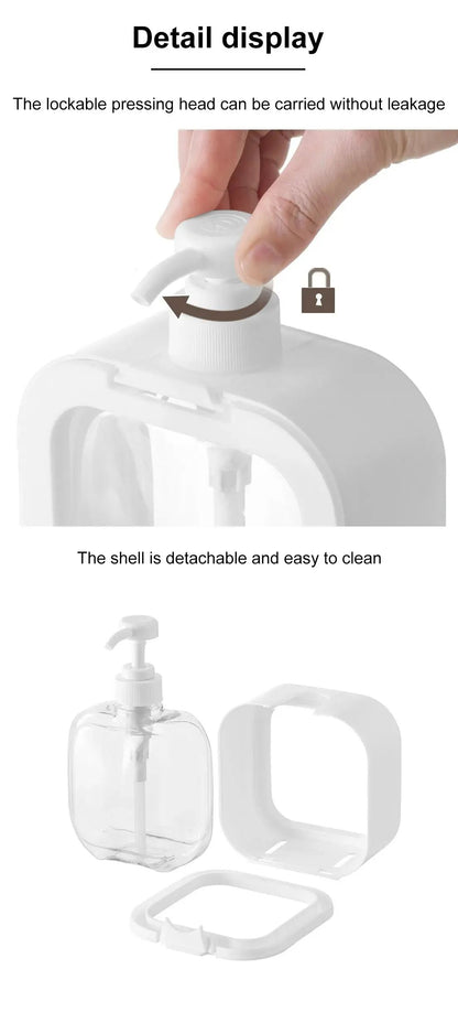 Large Capacity Laundry Detergent Dispensing Bottle  Shower Gel  Soap Dispenser 7