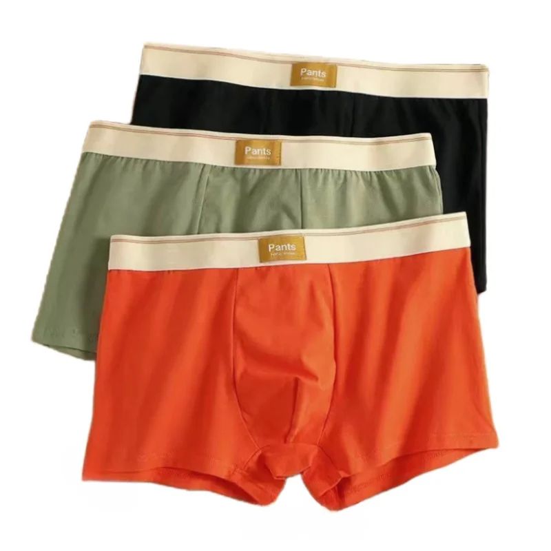 Men Cotton Boxer Briefs Breathable UConvex Underwear For Comfort  Support 12