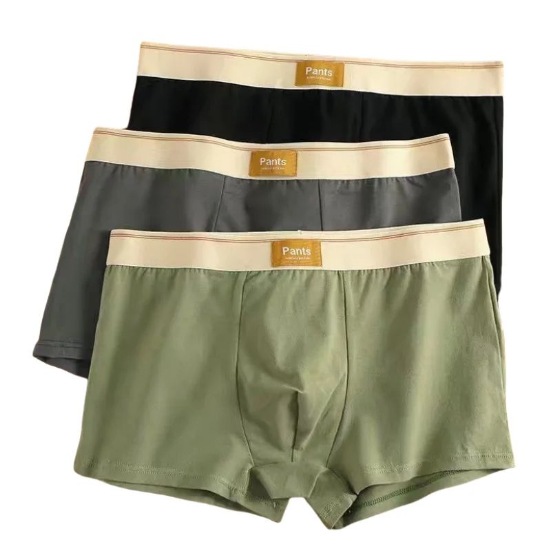 Men Cotton Boxer Briefs Breathable UConvex Underwear For Comfort  Support 14