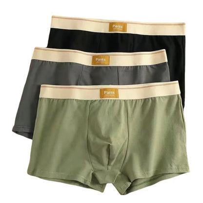 Men Cotton Boxer Briefs Breathable UConvex Underwear For Comfort  Support 14