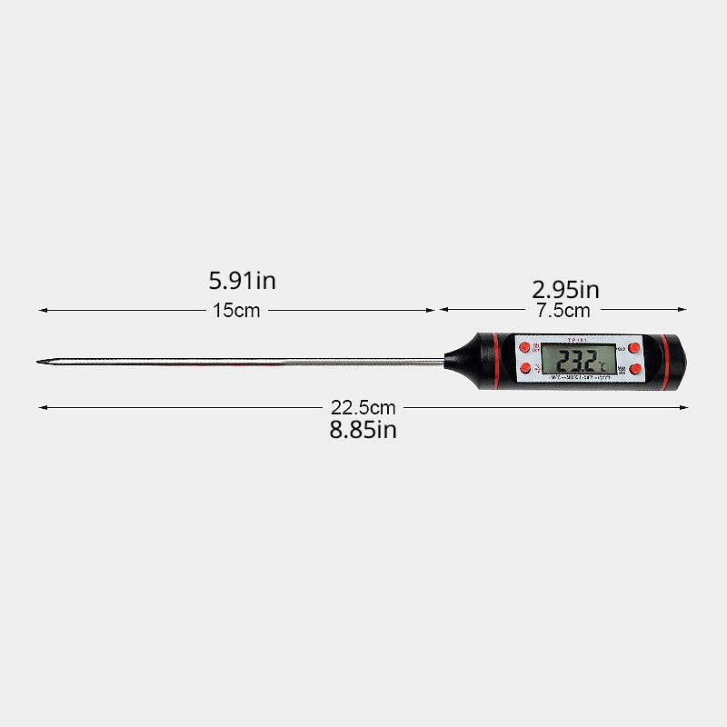 Instant Read Digital Thermometer Professional Cooking Thermometer With Backlit Display For BBQ Cand 5