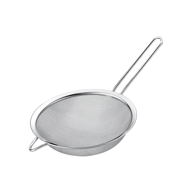 Stainless Steel Oil Strainer With Fine Wire Mesh Essential Baking  Frying Kitchen Tool 2