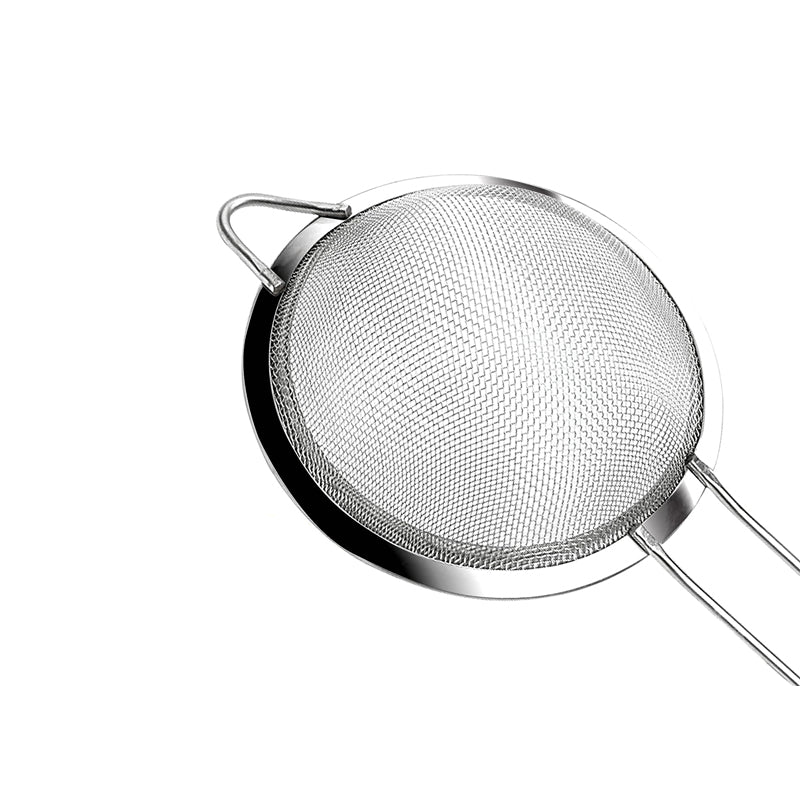 Stainless Steel Oil Strainer With Fine Wire Mesh Essential Baking  Frying Kitchen Tool 3