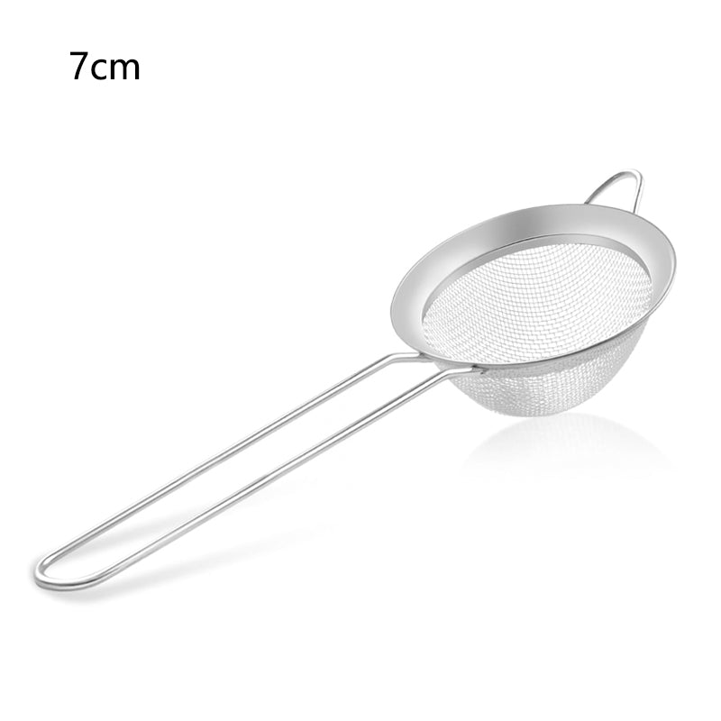 Stainless Steel Oil Strainer With Fine Wire Mesh Essential Baking  Frying Kitchen Tool 6