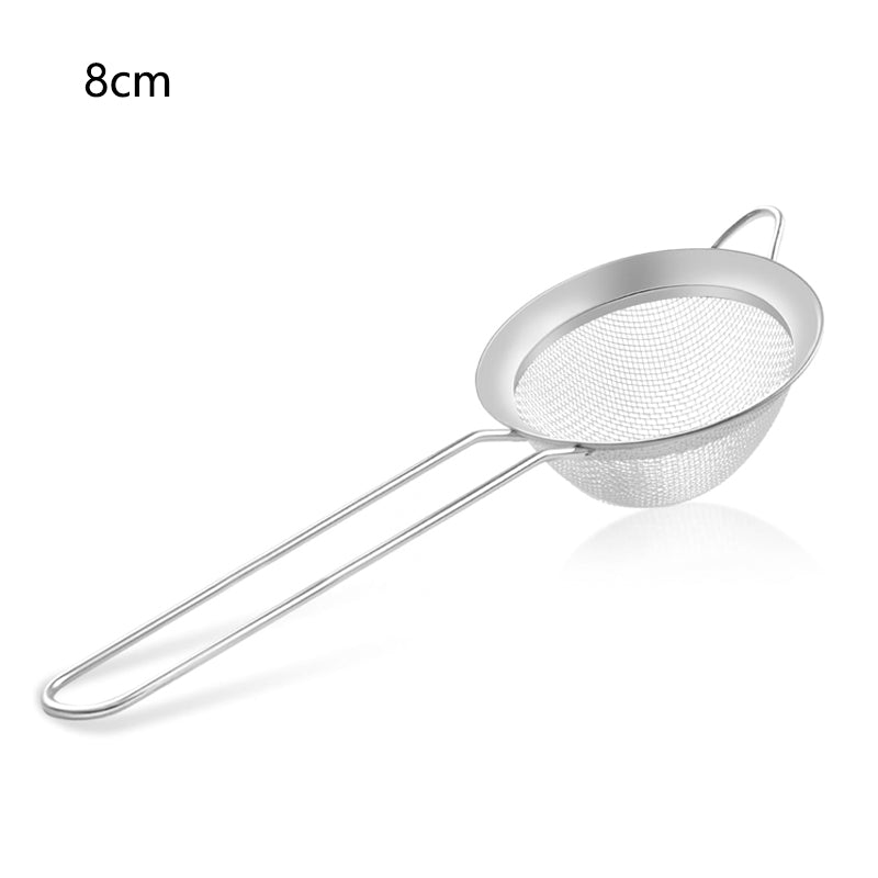 Stainless Steel Oil Strainer With Fine Wire Mesh Essential Baking  Frying Kitchen Tool 7