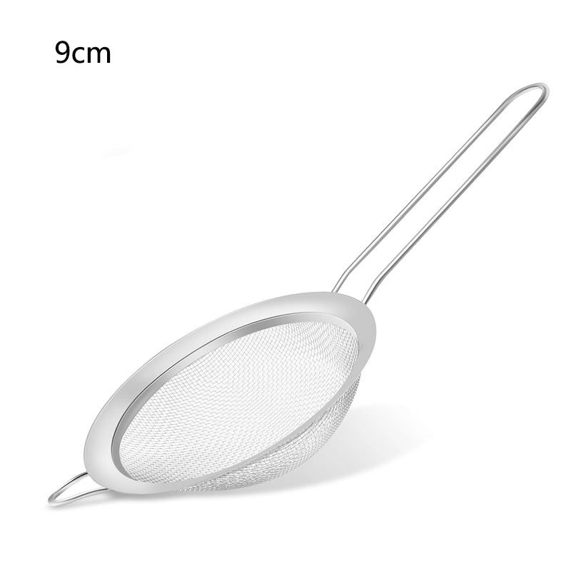 Stainless Steel Oil Strainer With Fine Wire Mesh Essential Baking  Frying Kitchen Tool 8