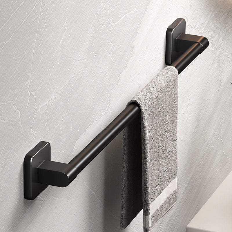 Self Adhesive Bathroom Towel Rack No Drilling Required Sturdy Towel Holder  Rail In White  Black Sp 2