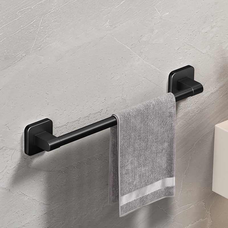 Self Adhesive Bathroom Towel Rack No Drilling Required Sturdy Towel Holder  Rail In White  Black Sp 7