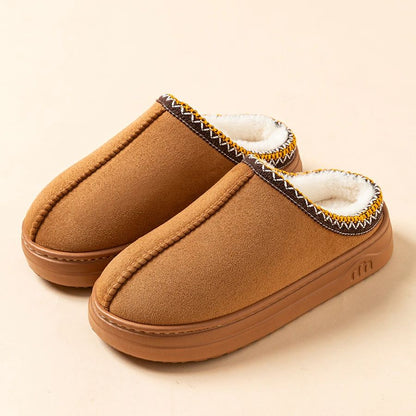 Cozy Winter Womens Slippers With Plush Fuzzy Fur  Soft Sole AntiSlip Warm House Shoes For Indoor  O 2