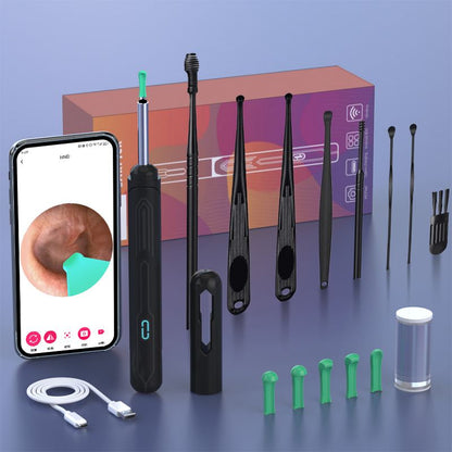 Ear Wax Removal Tool with HD Camera 3in1 Otoscope Earpick  Endoscope Cleaning Set