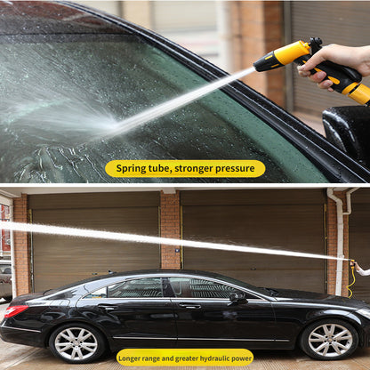1030 Meter Telescopic Water Pipe With Highpressure Nozzle Car Washing Tool Set Extension Hose Water 1
