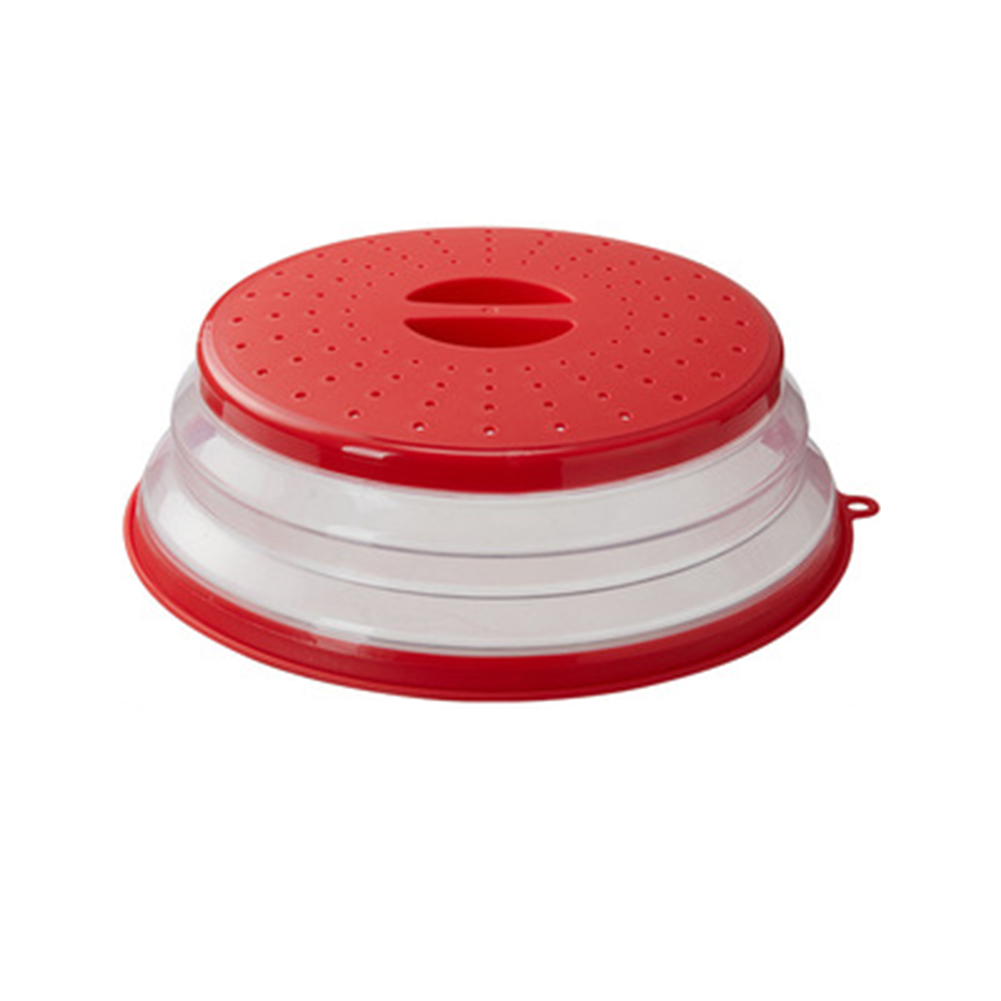 Microwave Splatter Cover Reusable Silicone Folding Cover For Cooking Heating  Fresh Keeping 8