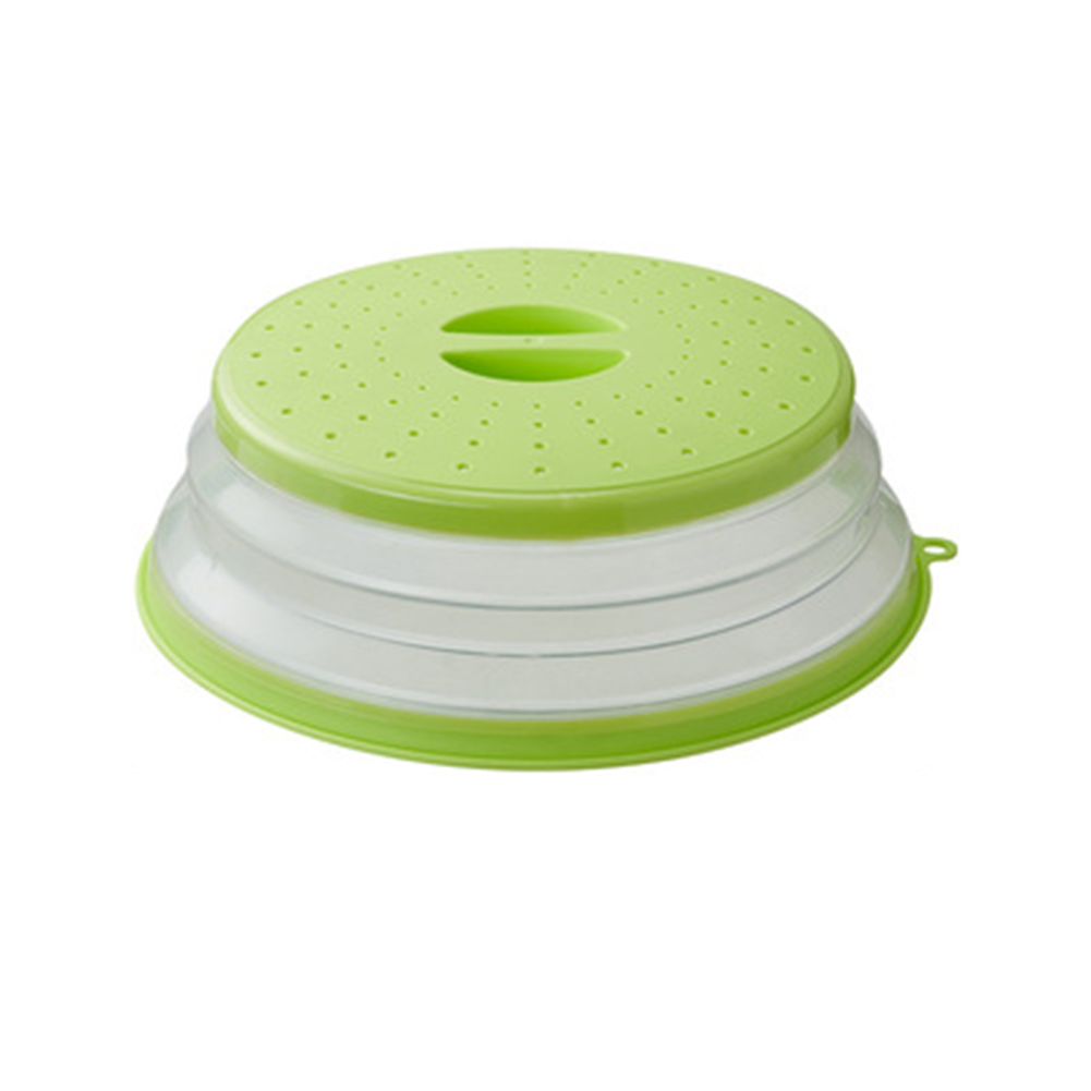 Microwave Splatter Cover Reusable Silicone Folding Cover For Cooking Heating  Fresh Keeping 9