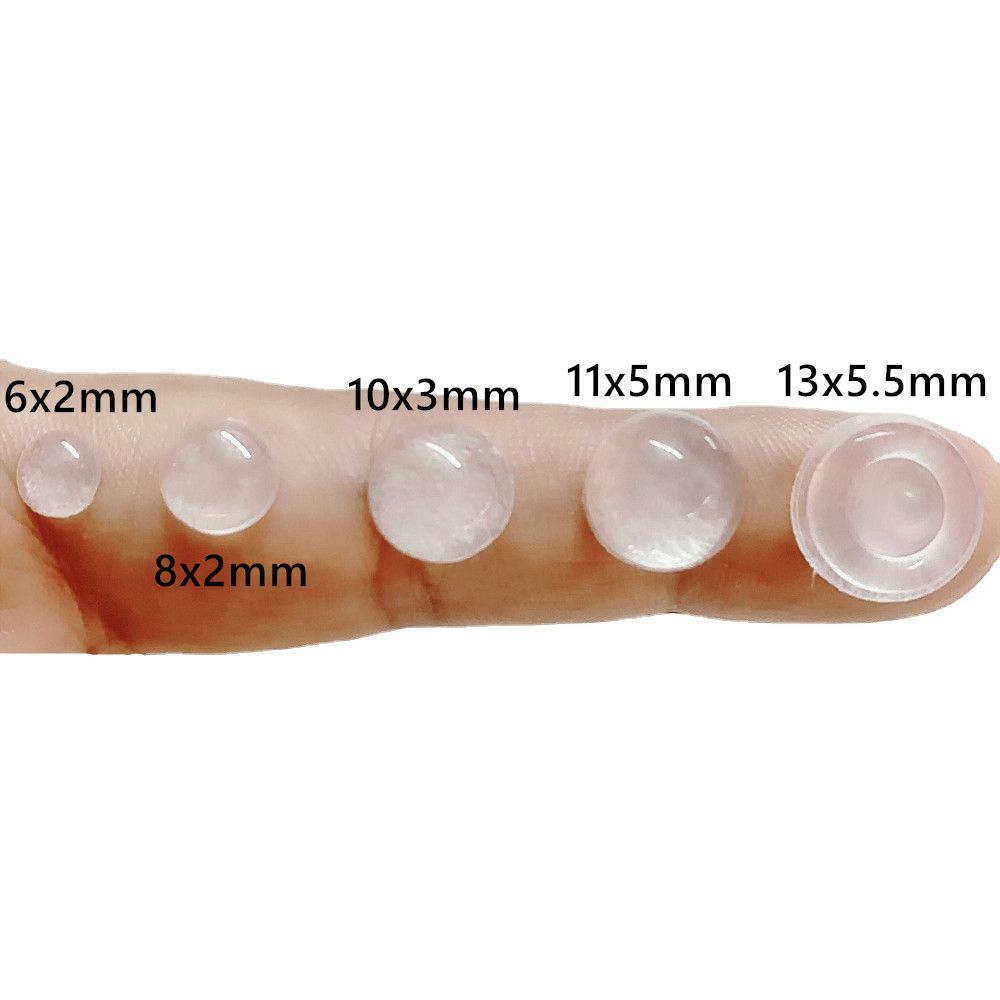 SelfAdhesive Door Stopper Silicone Cushion Protective Pads For Cabinets Drawers  Furniture 10