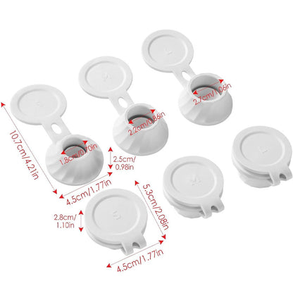 Inverted Bottle Caps Leak Proof Emptying Caps For Effortless Liquid Transfer  Storage 1