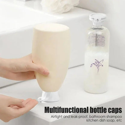 Inverted Bottle Caps Leak Proof Emptying Caps For Effortless Liquid Transfer  Storage 2