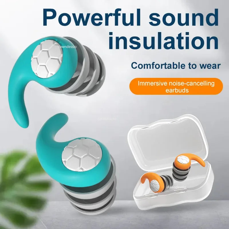 High Quality Noise Earplugs for Sleeping Comfortable Ear Protection with Advanced Noise Reduction Technology