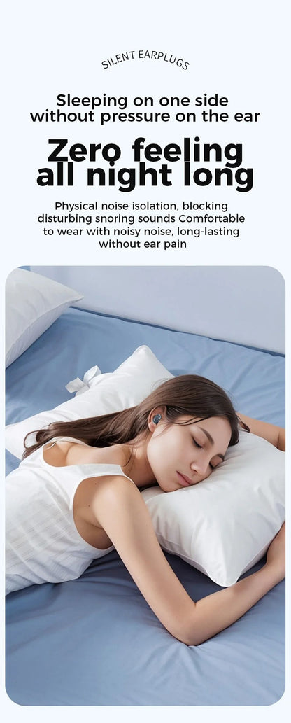 Super Soft Reusable Ear Plugs For Sleeping  Noise Reduction  AntiNoise Hearing Protection For Trave