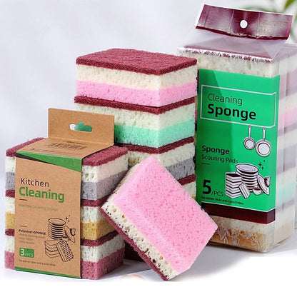 High Density Sponge, Extra Thick Magic Cleaning Cloth for Non-Greasy Kitchen & Catering Supplies