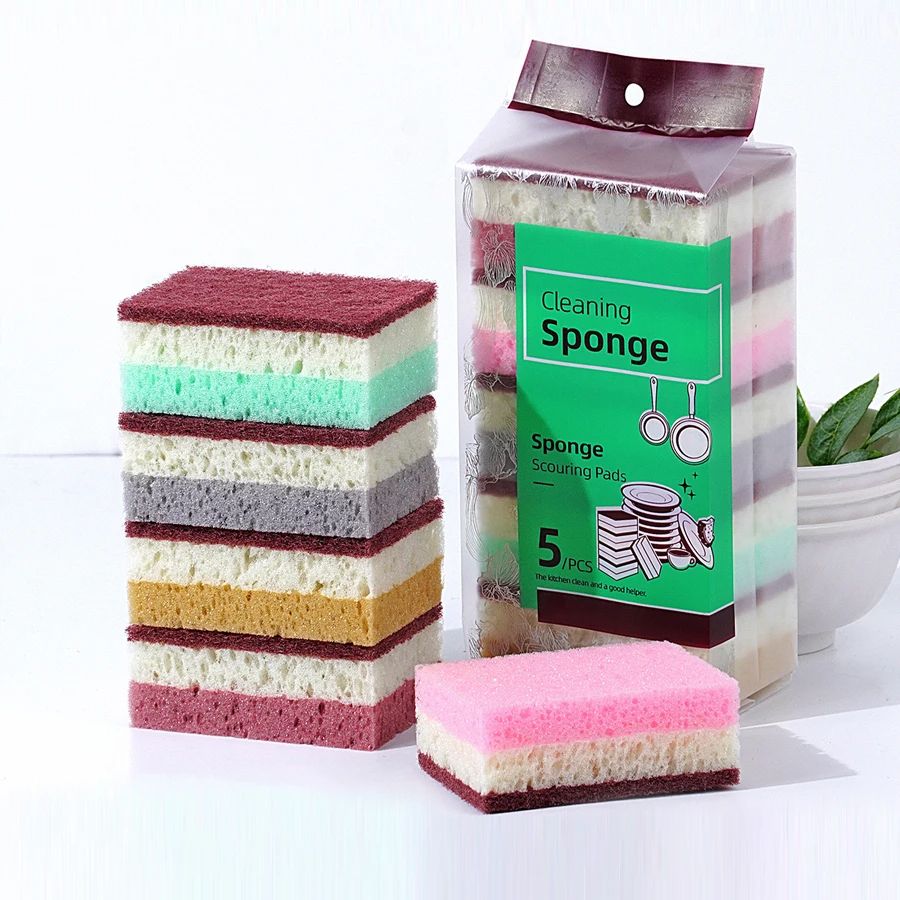 High Density Sponge Extra Thick Magic Cleaning Cloth For NonGreasy Kitchen  Catering Supplies 4